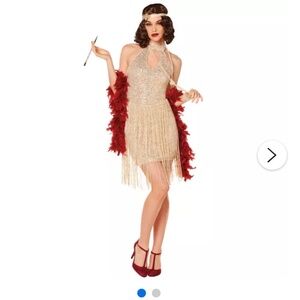 New Burlesque Dress Size Large